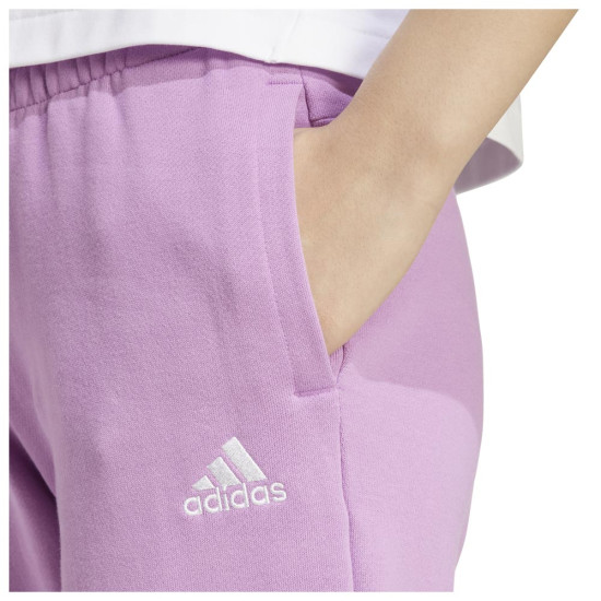 Adidas Γυναικείο παντελόνι φόρμας Essentials Linear French Terry Cuffed Pants